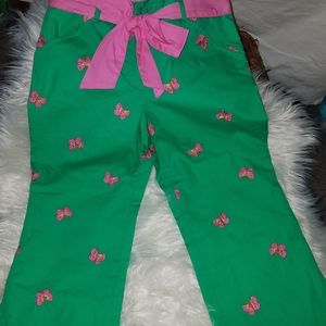Lilly Pulitzer Girls Size 8 capris